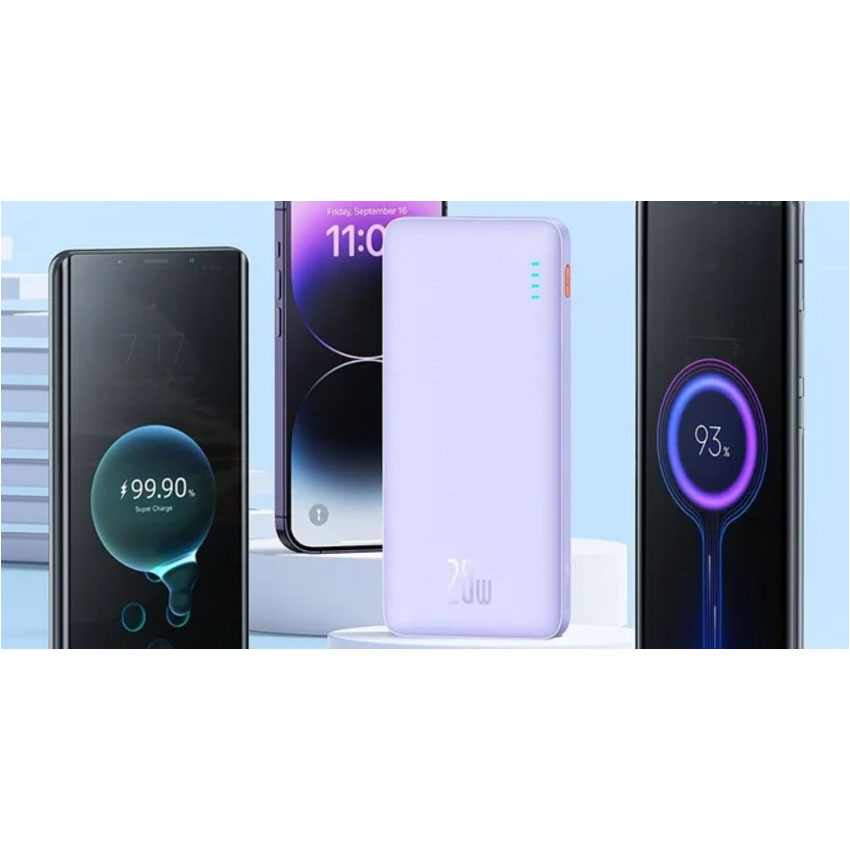 Pin sạc dự phòng Baseus Airpow Fast Charge 20.000mAh 20W- Màu đen  - Hình 3