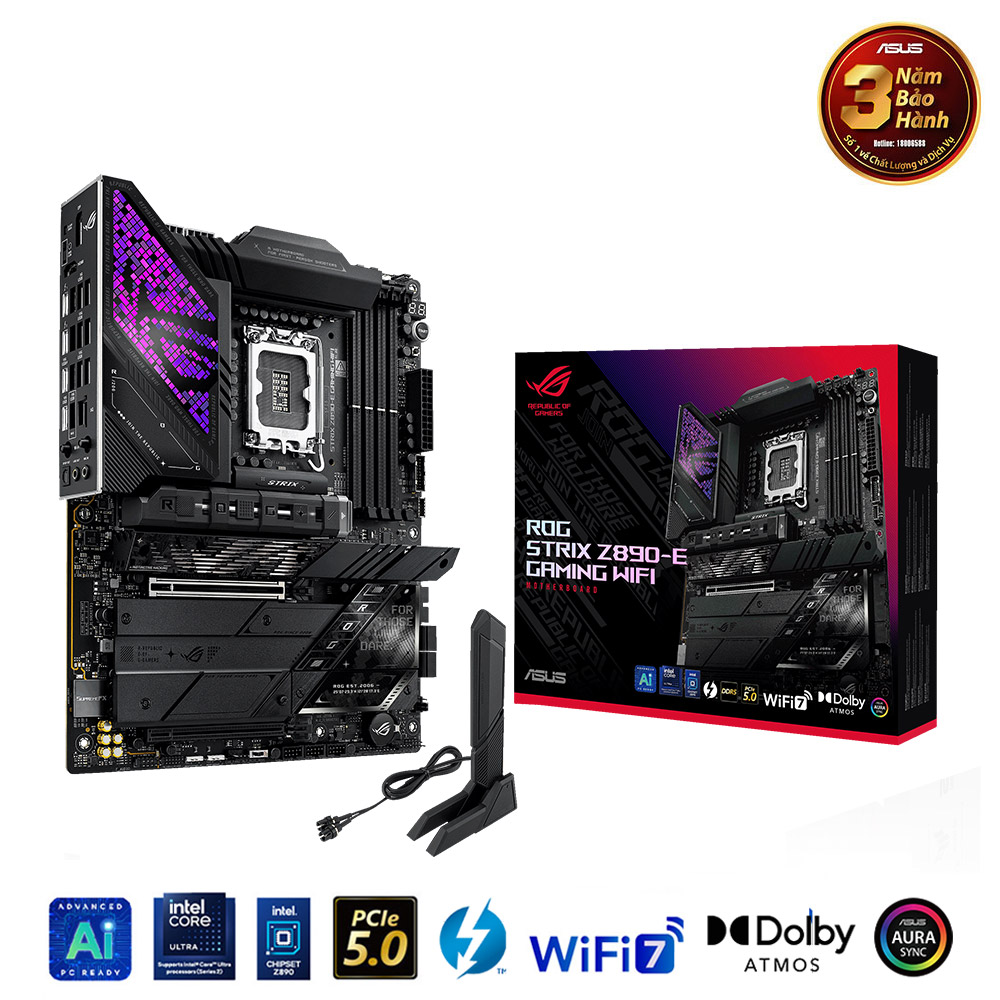 Mainboard ASUS ROG STRIX Z890-E GAMING WIFI DDR5