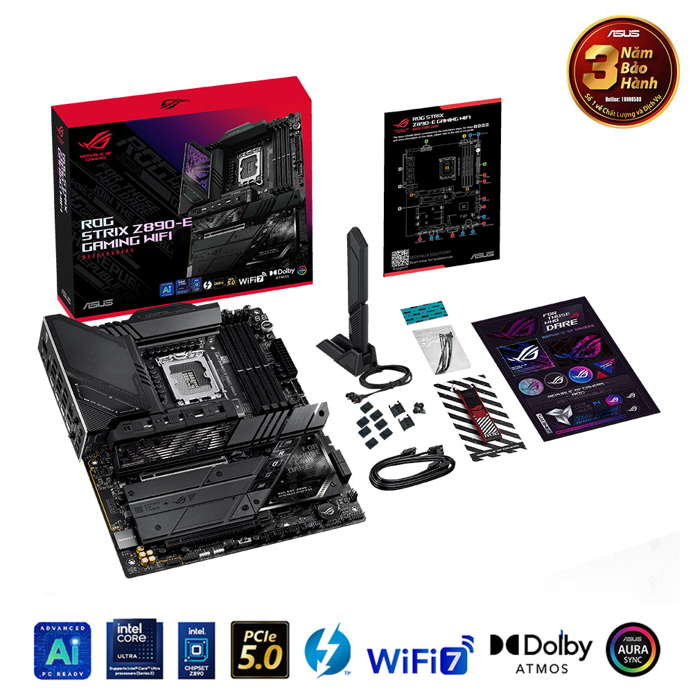 Mainboard ASUS ROG STRIX Z890-E GAMING WIFI DDR5