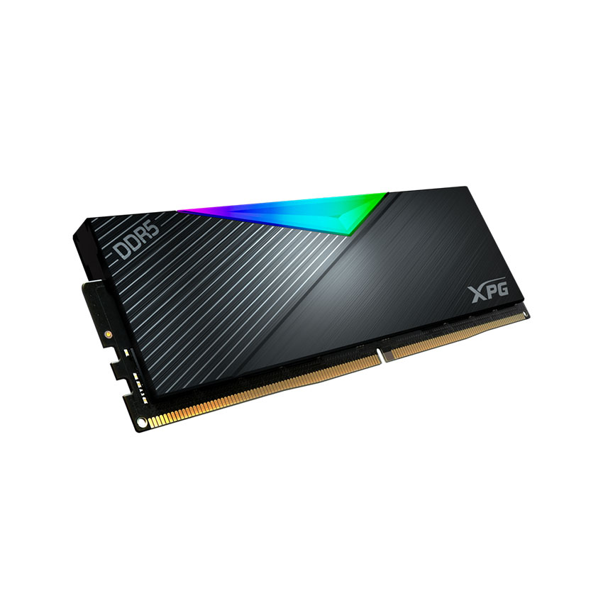 Ram Desktop Adata XPG LANCER RGB Black (AX5U6400C3216G-CLARBK) 16GB (1x 16GB) DDR5 6400Mhz