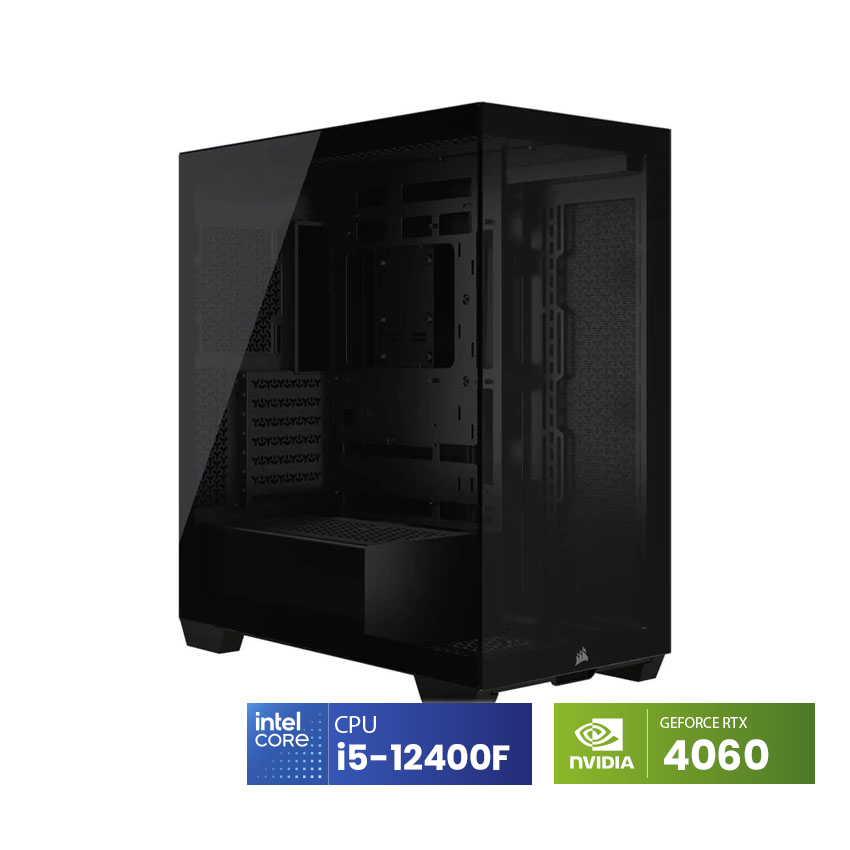 PC HACOM 015 (Intel I5-12400F/VGA RTX 4060) Corsair x HACOM