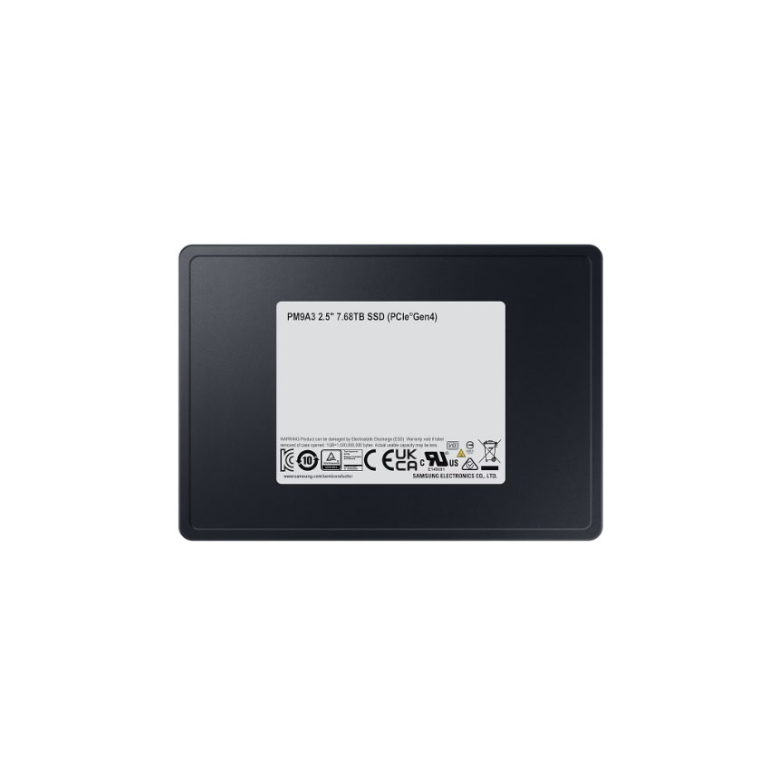 SSD Samsung MZ-QL23T800 (PM9A3 3.84TB 2.5 inch U.2 NVMe Enterprise) - Hình 1