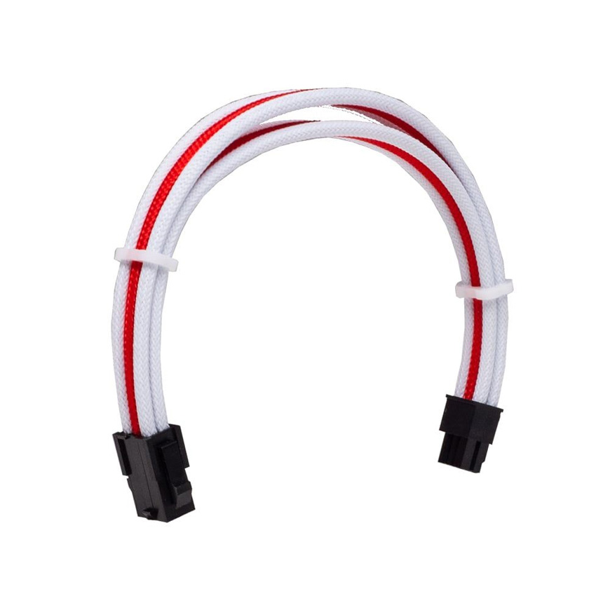 Cable Nguồn Nối Dài 8Pin 30cm màu Trắng / Đỏ