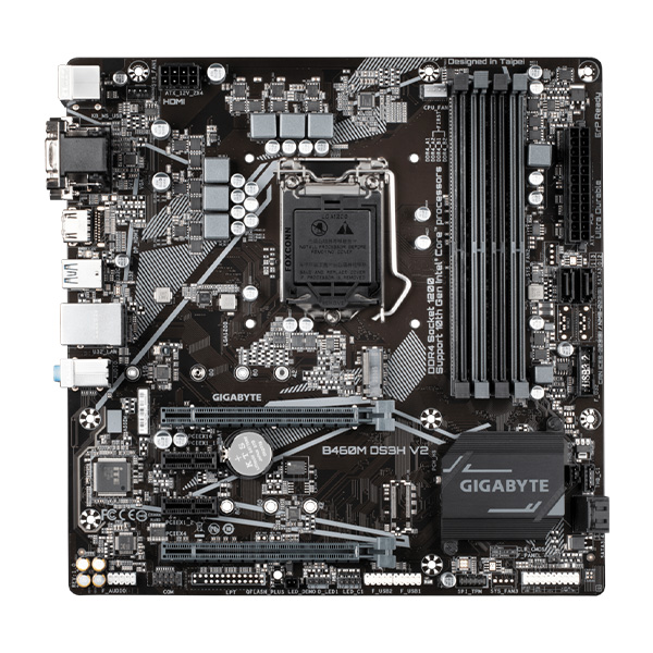 Mainboard Gigabyte B460M DS3H - Cũ đẹp (Tray)