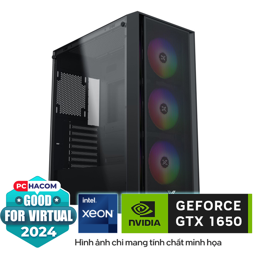 PC HACOM WS V7 (Dual Xeon E5-2680/ 64GB /GTX1650 4Gb)