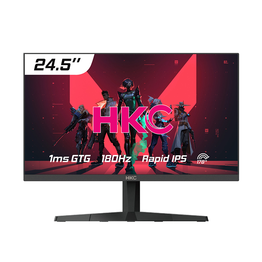 Màn hình HKC MG25H29 (24.5 inch/FHD/Rapid IPS/180Hz/1ms/Loa)