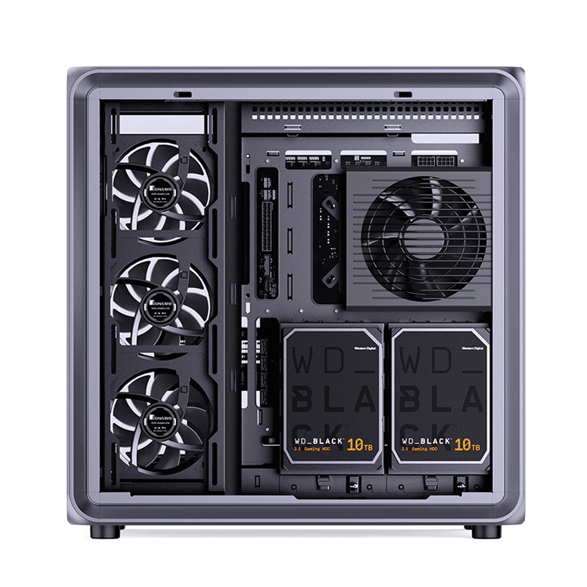 Vỏ case JONSBO BO400 Black