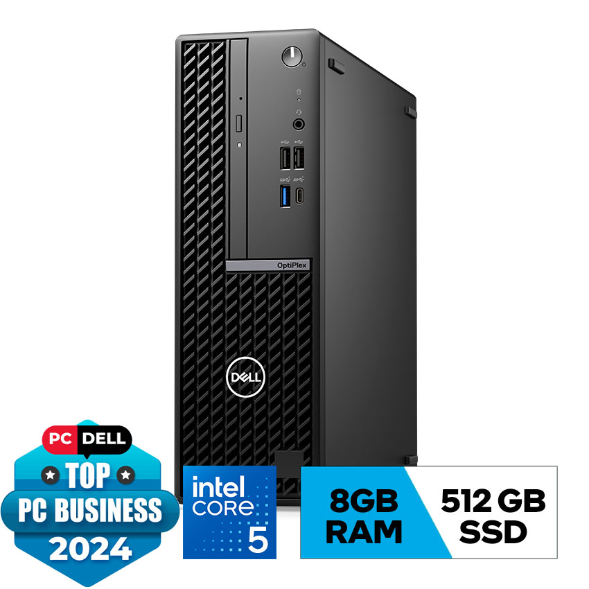 PC Dell Optiplex 7020SFF (i5 12500 8GB RAM DDR5/512GB SSD/ K+M/Ubuntu/Đen) (S7020-12500-08512U)