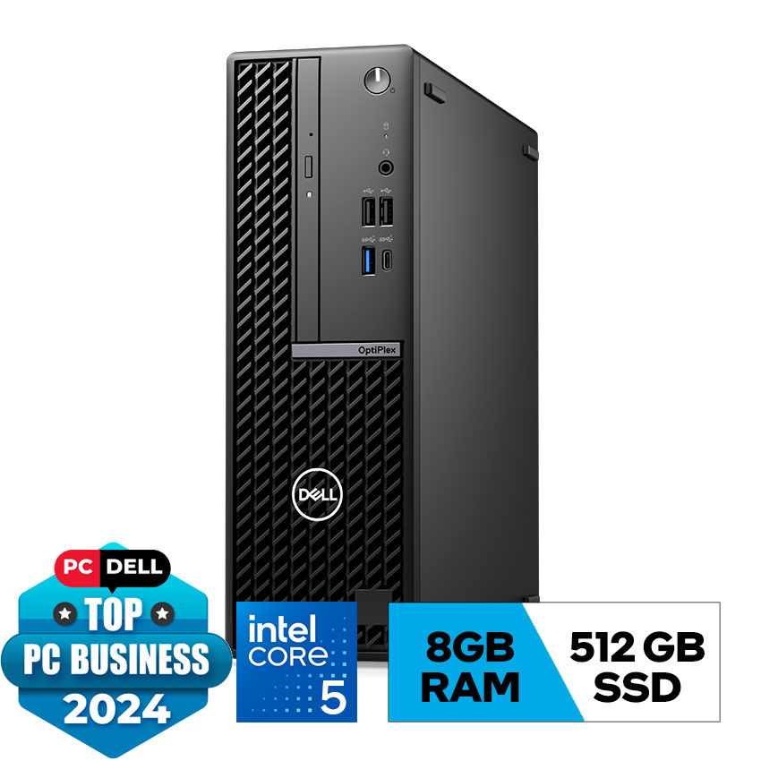 PC Dell Optiplex 7020SFF ( i5 - 14500 vPro 8GB RAM DDR5/512GB SSD/ K+M/Win11 Home/Đen) (S7020-14500-08512W)