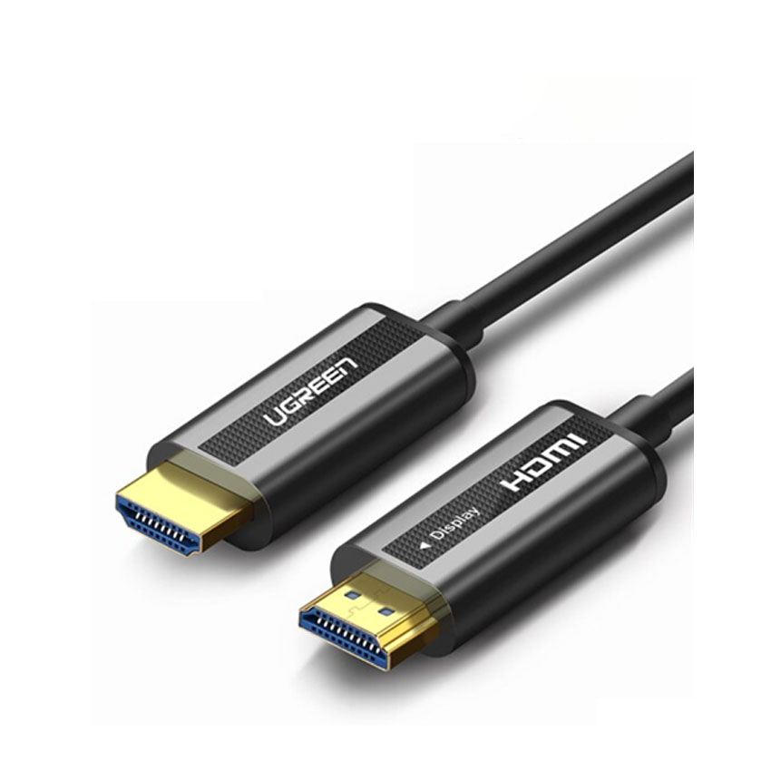 Cáp HDMI 2.0 sợi quang 15m hỗ trợ 4K/60Hz Ugreen 50215