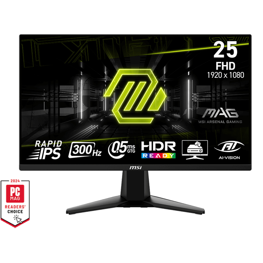 Màn hình MSI MAG 255XF (24.5 inch/FHD/Rapid IPS/300Hz/0.5ms)