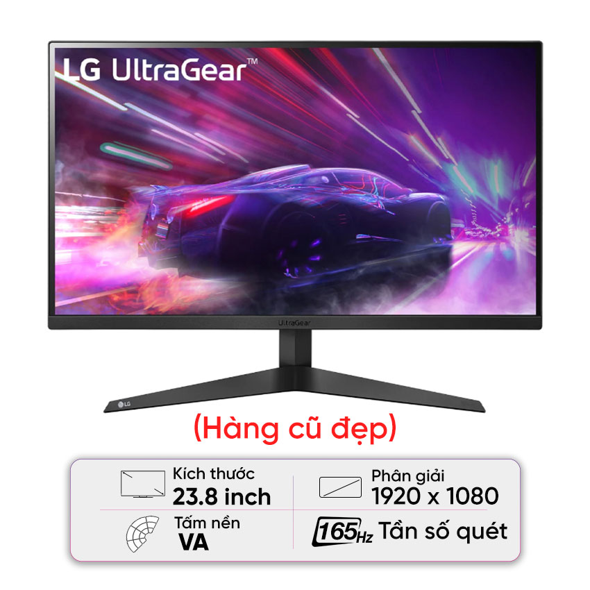 Màn hình LG 24GQ50F-B - Cũ đẹp (Box, không kèm cáp)