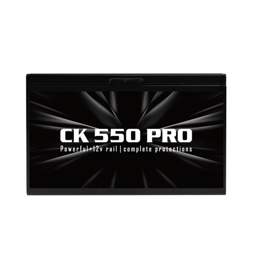 Nguồn máy tính AIGO CK550 PRO 80+ EFICIENCY - 550W (cáp dẹt) - Hình 2