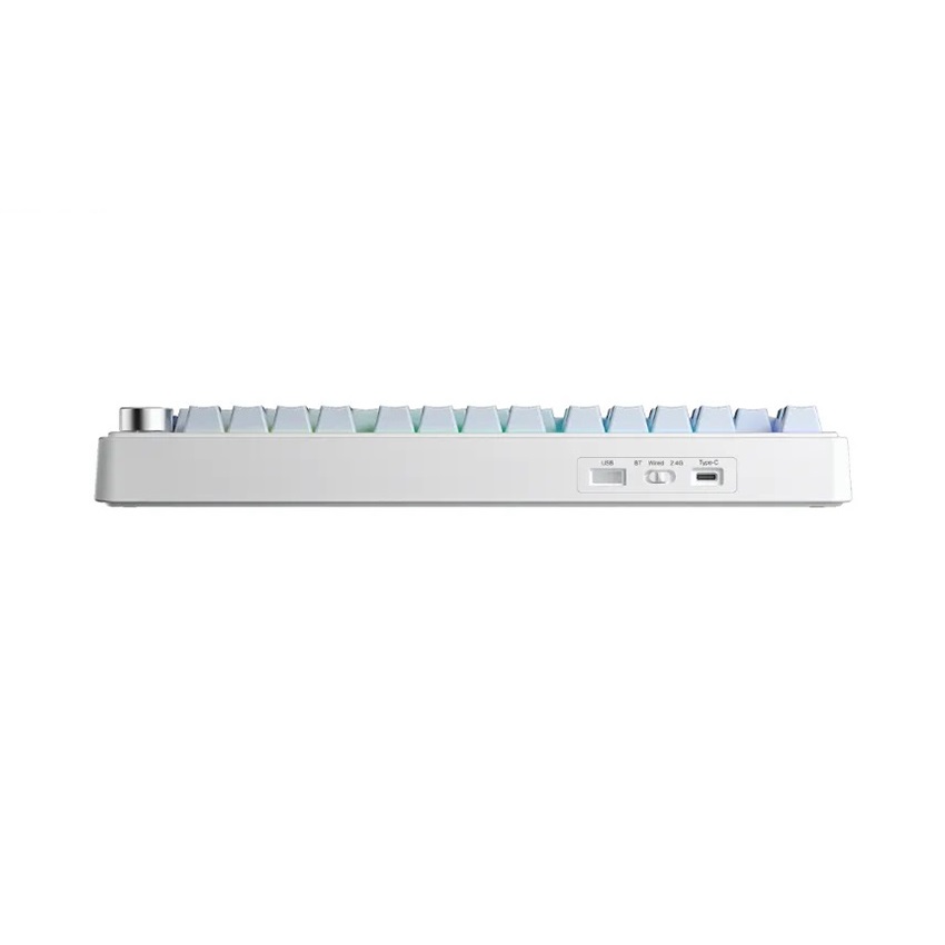 Bàn phím cơ gaming AULA F75/F75 Pro (3 Mode/ Trắng + Xanh dương Gradient/ Star Vector switch) - Hình 4