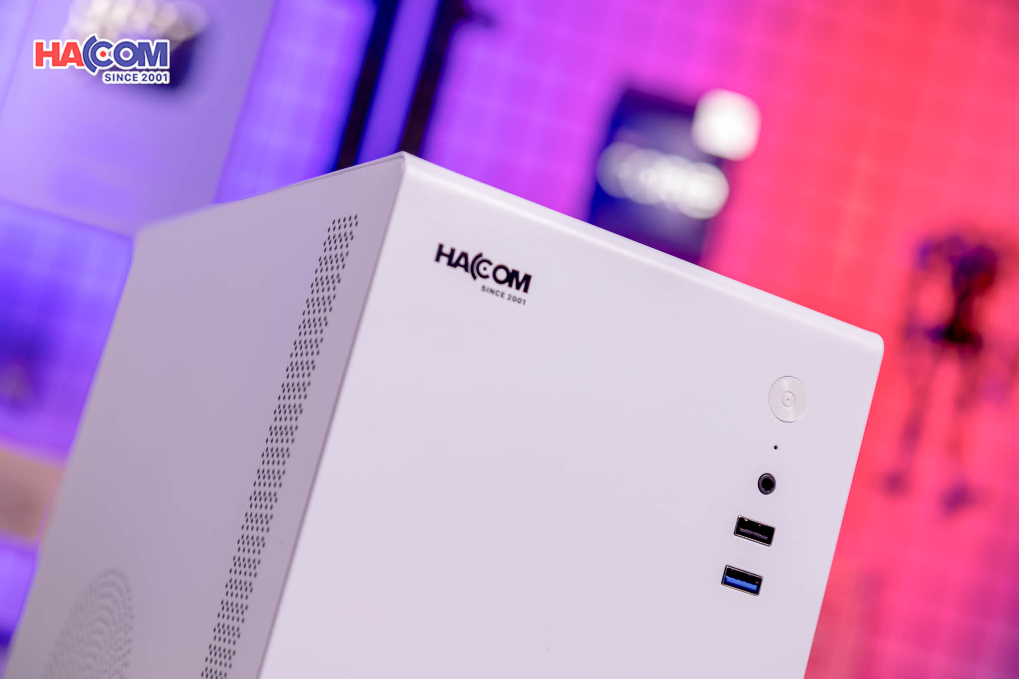PC HACOM BUSINESS 045 V3 ( Intel i3 12100/8GB RAM/500 GB SSD/ White) - Hình 7