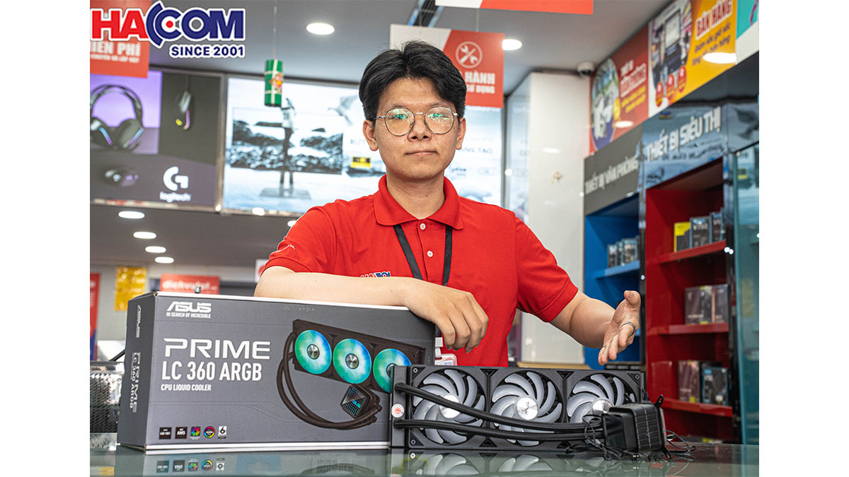 Tản nhiệt nước ASUS PRIME LC 360 ARGB LCD - Hình 8