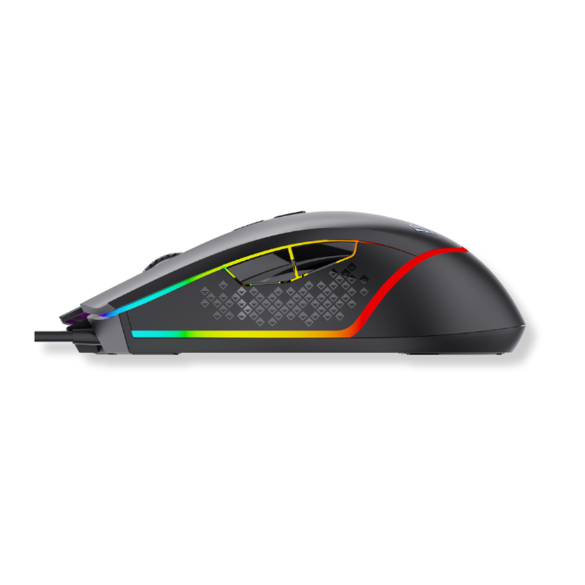 Chuột gaming có dây Aula F805 màu đen _ Hàng bày trải nghiệm - Hình 3
