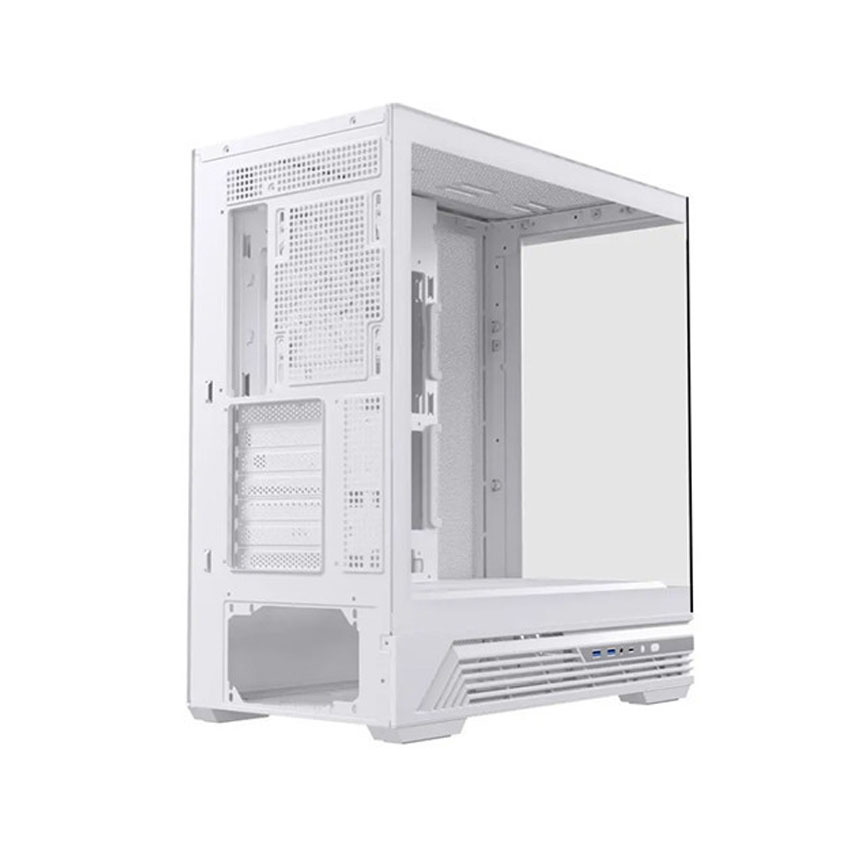 Vỏ Case EINAREX S800 RGB White (ATX/4 fan RGB)
