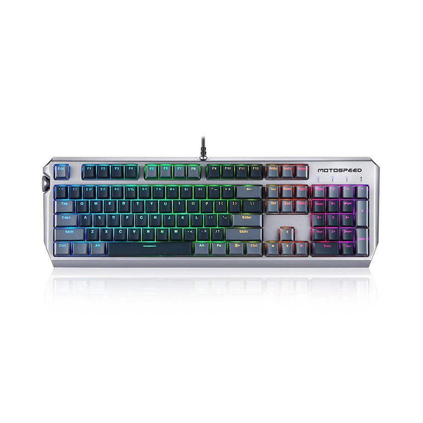 Bàn Phím Cơ Gaming Có Dây Motospeed CK80 Silver Switch - Hình 1