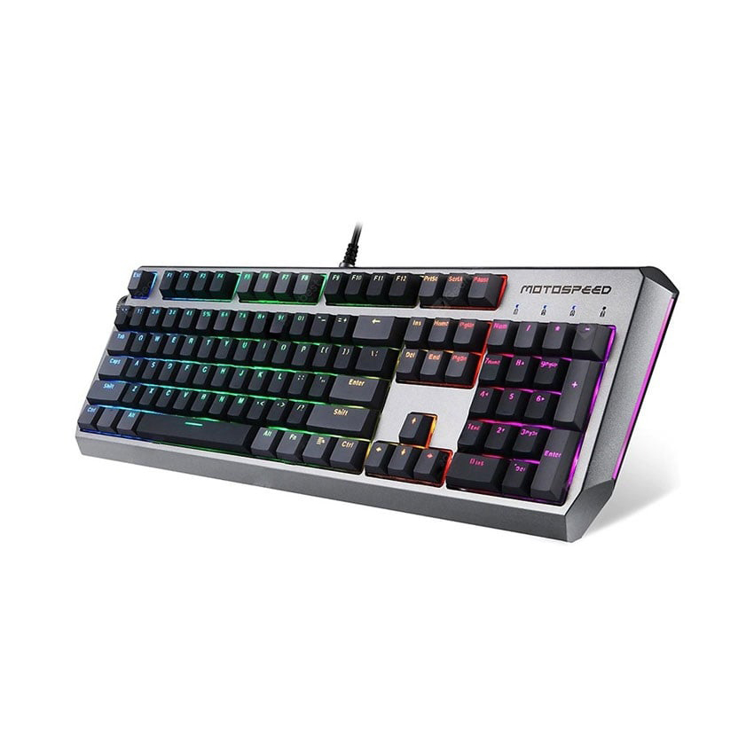 Bàn Phím Cơ Gaming Có Dây Motospeed CK80 Silver Switch - Hình 2