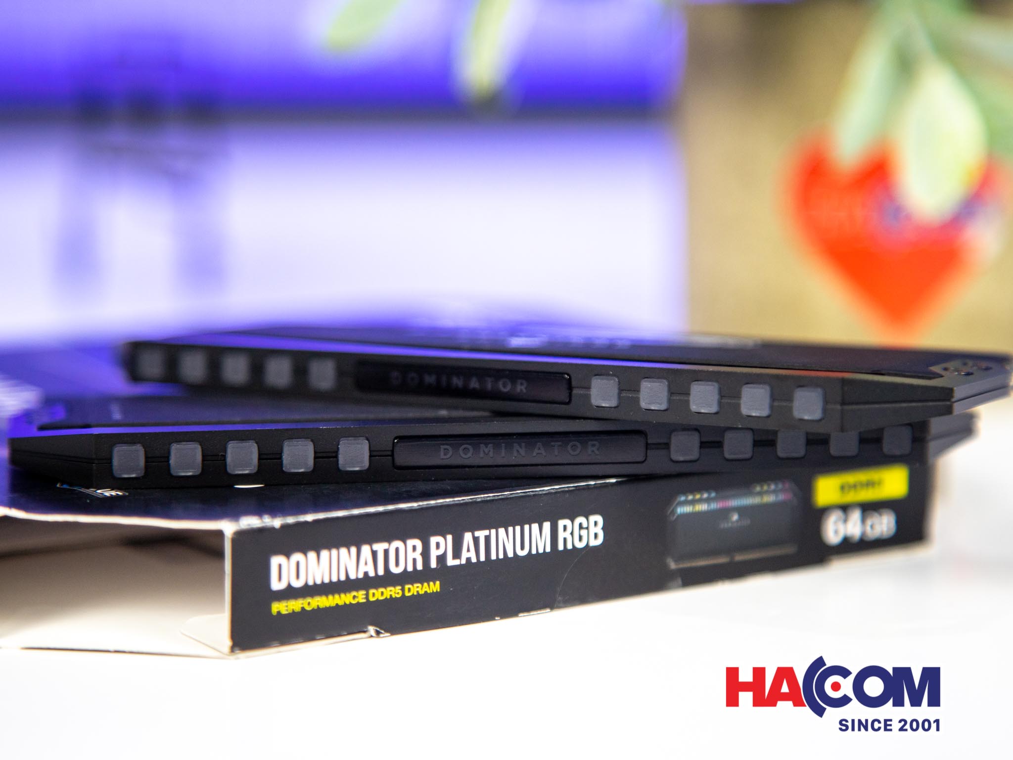 Ram Desktop Corsair DOMINATOR PLATINUM RGB Black (CMT64GX5M2B5200C40) 64GB (2x32GB) DDR5 5200MHz - C - Hình 4