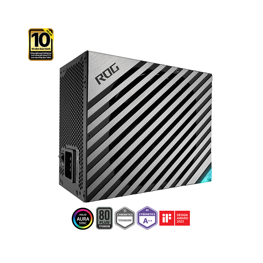 Nguồn  ASUS ROG THOR - 1600T Gaming Titanium - 1600W ( Màu Đen/80 Plus Titanium / Full Modular) - Cũ - Hình 3