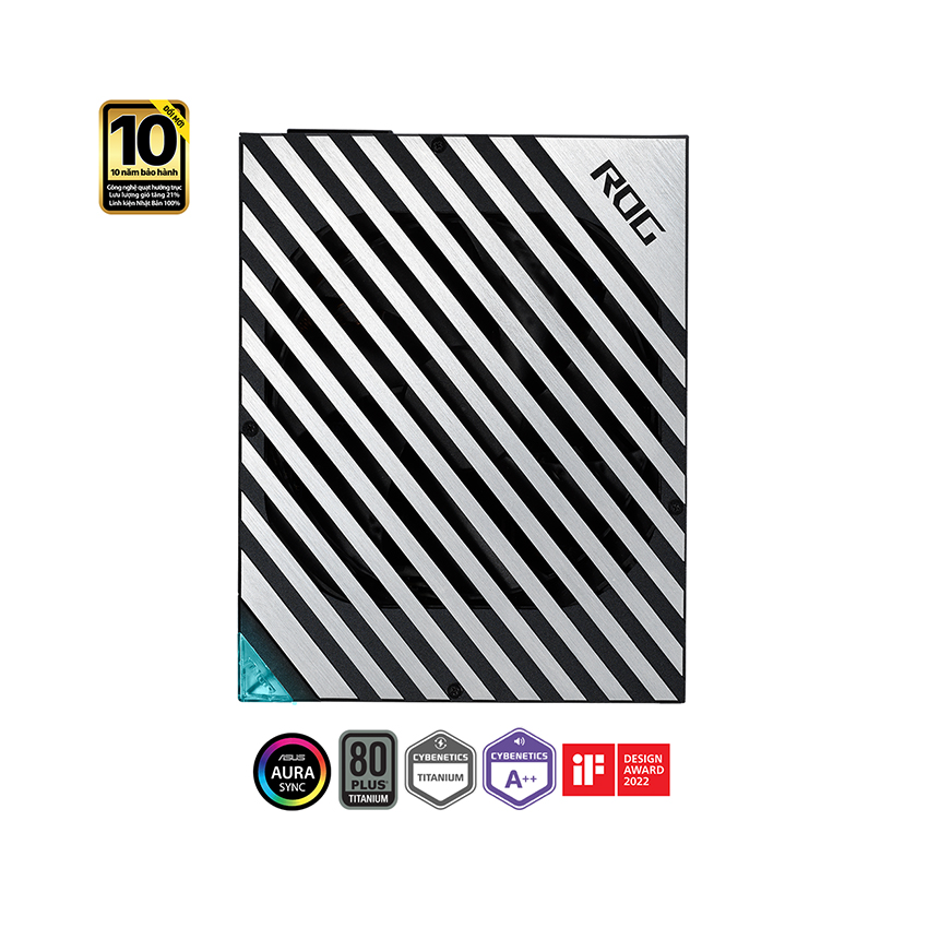 Nguồn  ASUS ROG THOR - 1600T Gaming Titanium - 1600W ( Màu Đen/80 Plus Titanium / Full Modular) - Cũ - Hình 5