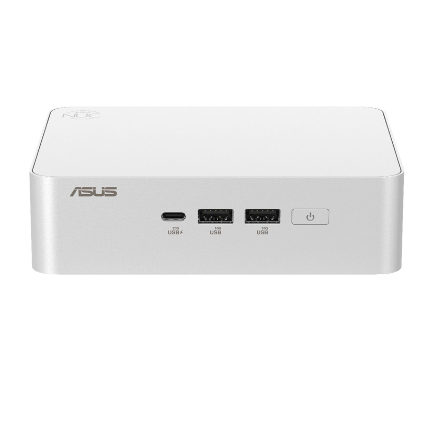 Bô Mini  PC Asus NUC 15 PRO (RNUC15CRSU500000I) Tall/ U5- 225H/2xDDR5-6400/2xNVMe/ 2x HDMI 2.1/2x Thunderbolt/ VESA MOUNT/ WHITE chính hãng