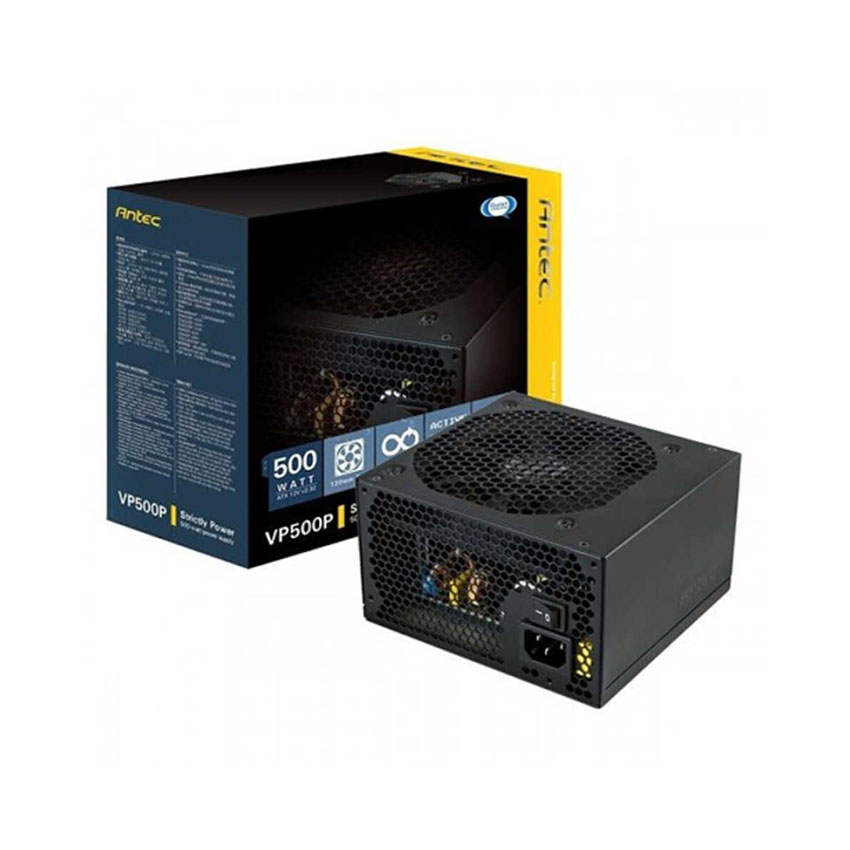 Nguồn Antec VP500PC 500W (80 Plus Bronze/Non Modular) - Cũ đẹp (Tray) - Hình 1