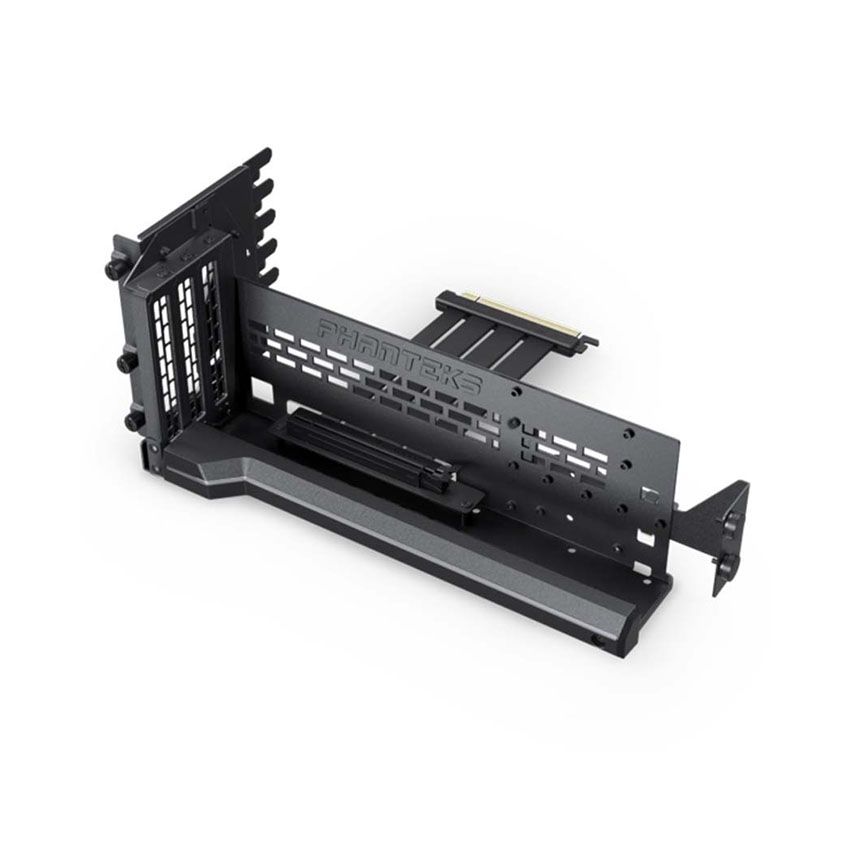 Bộ dựng VGA PHANTEKS Premium PCIe Gen4 Vertical GPU Bracket Black  (220mm Riser Cable) - Hình 2