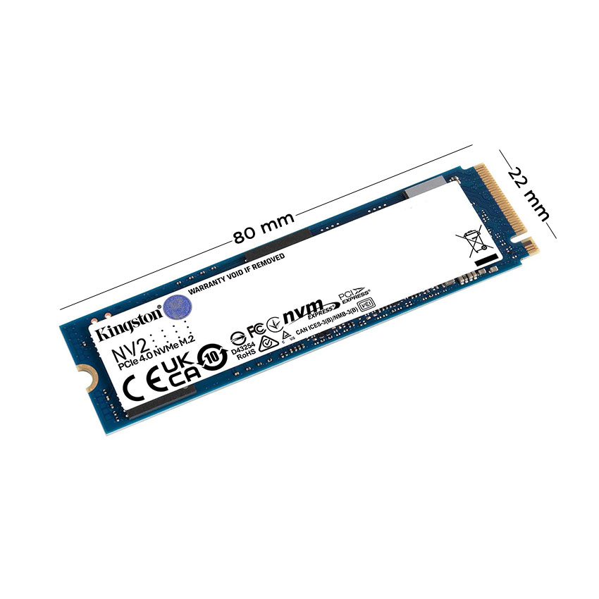 Ổ cứng SSD Kingston SNV2S 500GB NVMe M.2 2280 PCIe Gen 4x4 (Đọc 3500MB/s - Ghi 2100MB/s) - Cũ đẹp (T - Hình 3