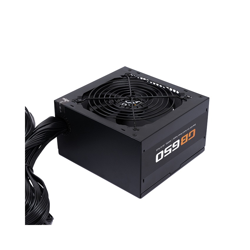 Nguồn máy tính AIGO GB650 - 650W (80 Plus Bronze/Màu Đen) - Cũ đẹp (Tray) - Hình 5