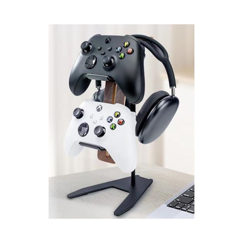 Giá treo tai nghe Crossline EJ71 màu xám - Gỗ và hợp kim nhôm - Hình 2