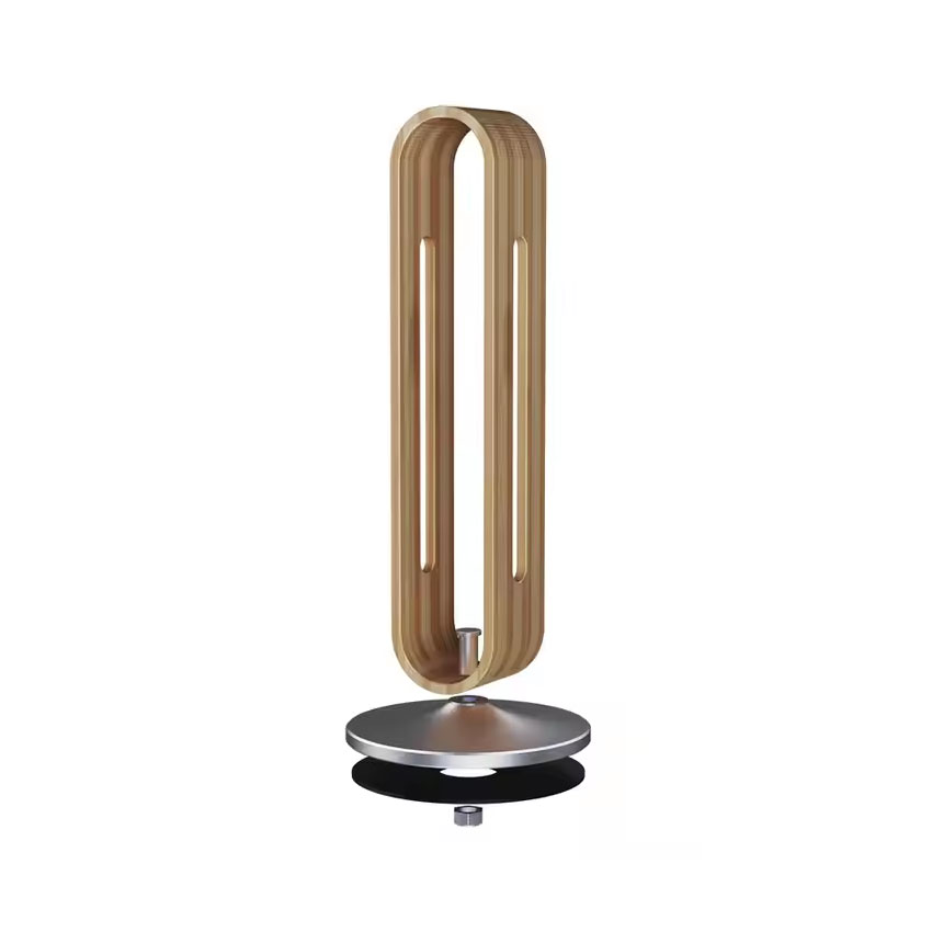 Giá treo tai nghe Boneruy P45 màu xám - Gỗ và hợp kim nhôm - Hình 4