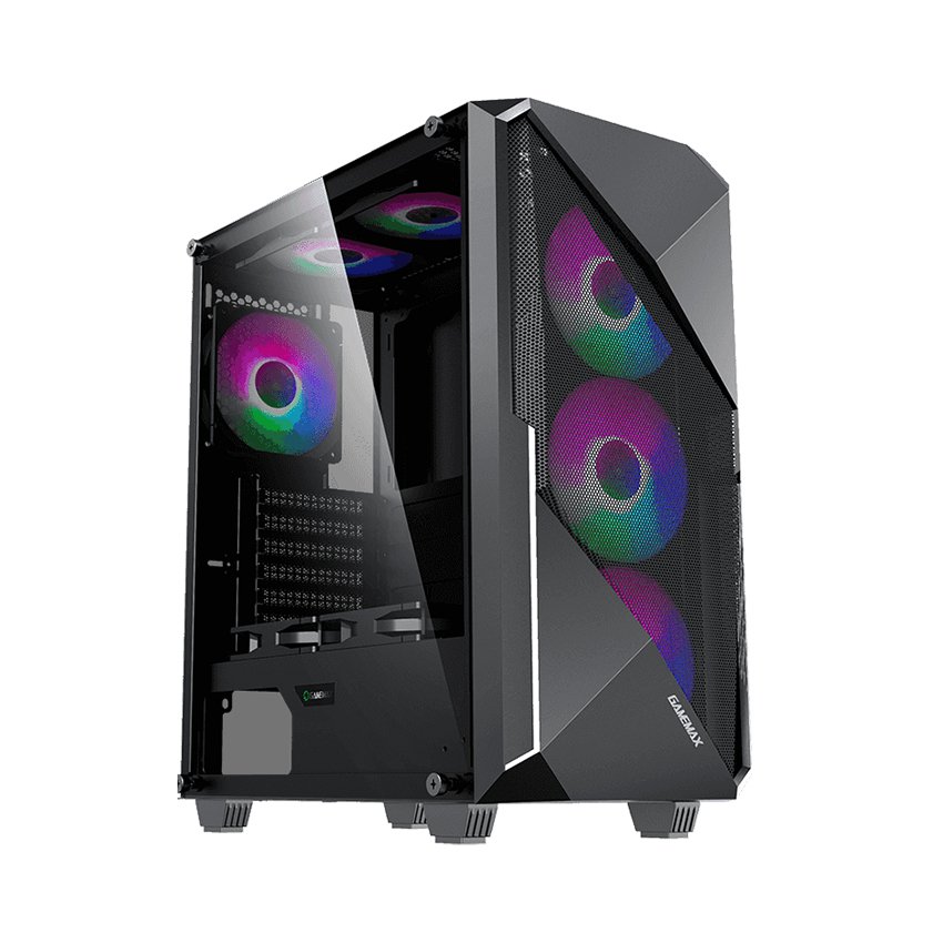 Vỏ Case GAMEMAX REVOLT (Mid Tower/Màu Đen) - Cũ đẹp (Tray) - Hình 1