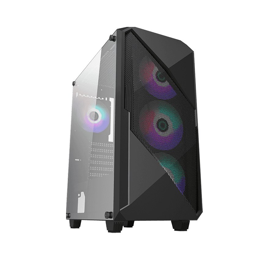 Vỏ Case GAMEMAX REVOLT (Mid Tower/Màu Đen) - Cũ đẹp (Tray) - Hình 3