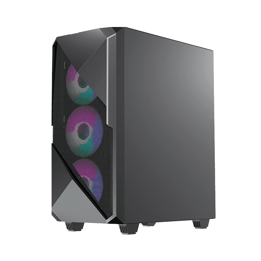 Vỏ Case GAMEMAX REVOLT (Mid Tower/Màu Đen) - Cũ đẹp (Tray) - Hình 4