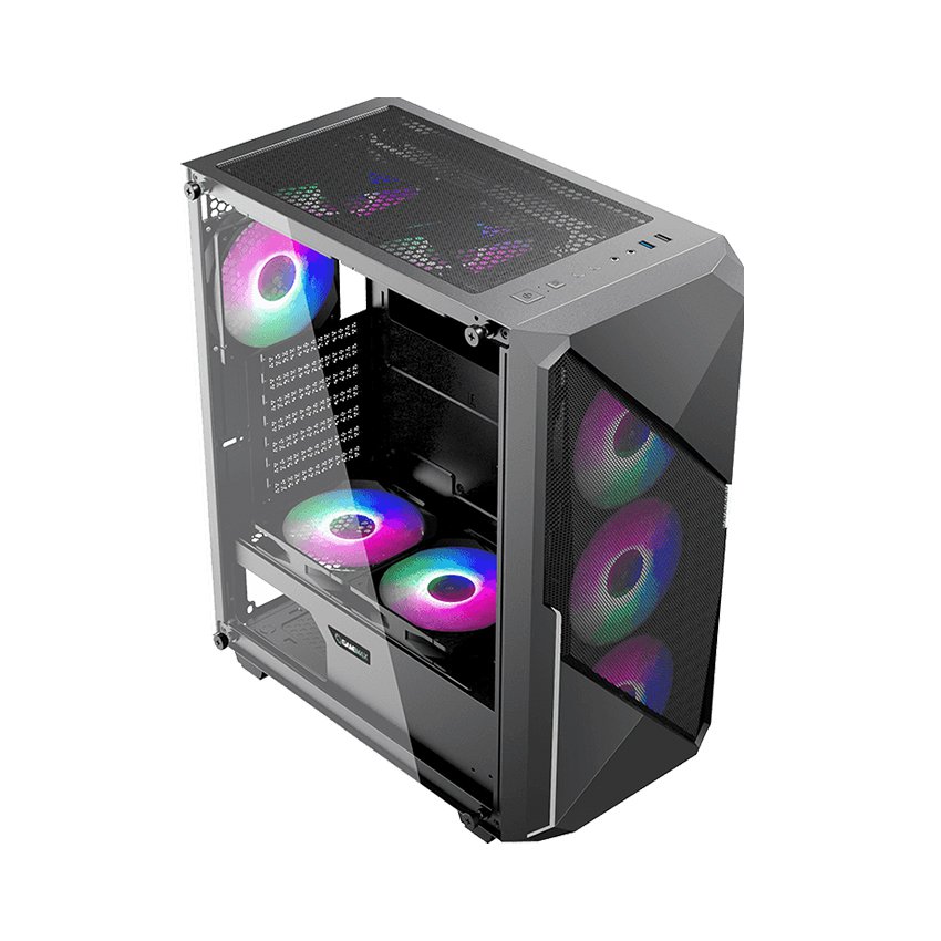 Vỏ Case GAMEMAX REVOLT (Mid Tower/Màu Đen) - Cũ đẹp (Tray) - Hình 5