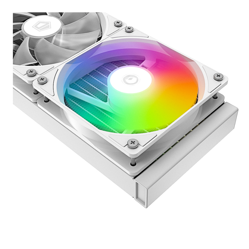 Tản nhiệt nước ID-COOLING SPACE SL360 XE ARGB WHITE (Rad 360mm/Quạt ARGB/Màu Trắng) - Likenew (Box) - Hình 7