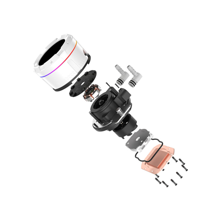 Tản nhiệt nước ID-COOLING SPACE SL360 XE ARGB WHITE (Rad 360mm/Quạt ARGB/Màu Trắng) - Likenew (Box) - Hình 3